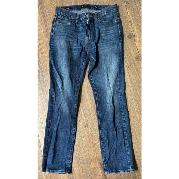 Lucky Brand Men's Blue Jeans, Whiskered, 410 Athletic Slim, 30x28 tagged 30x30